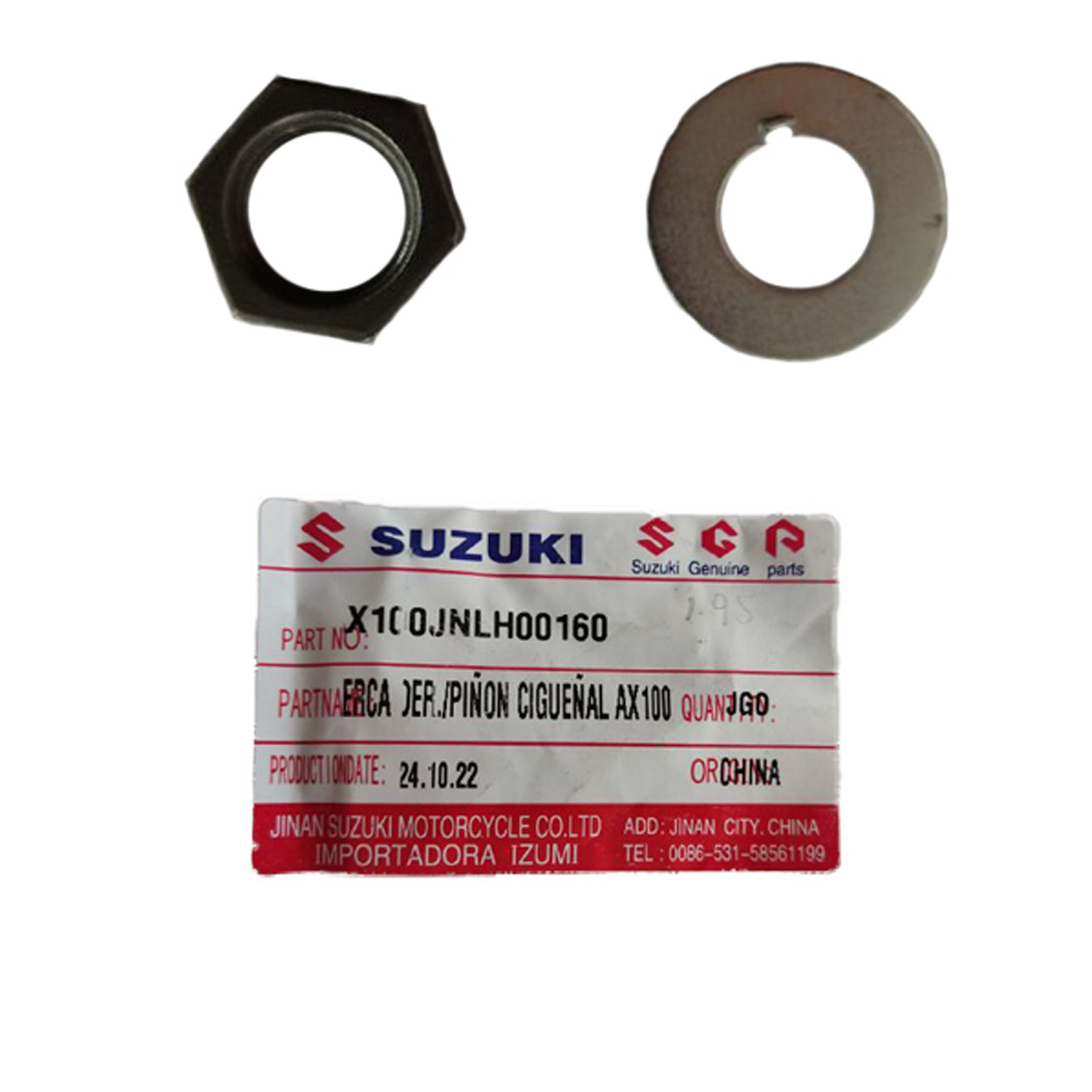 Tuerca Laina Derecha Piñon Cigüeñal Suzuki Ax100 Jnlh00160