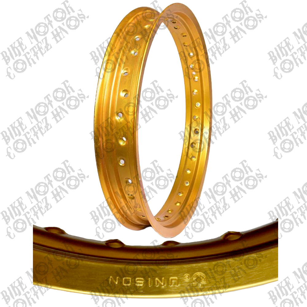 Aro Aluminio Dorado 215X18 Yamaha Dtk Suzuki Ts125 Ts185