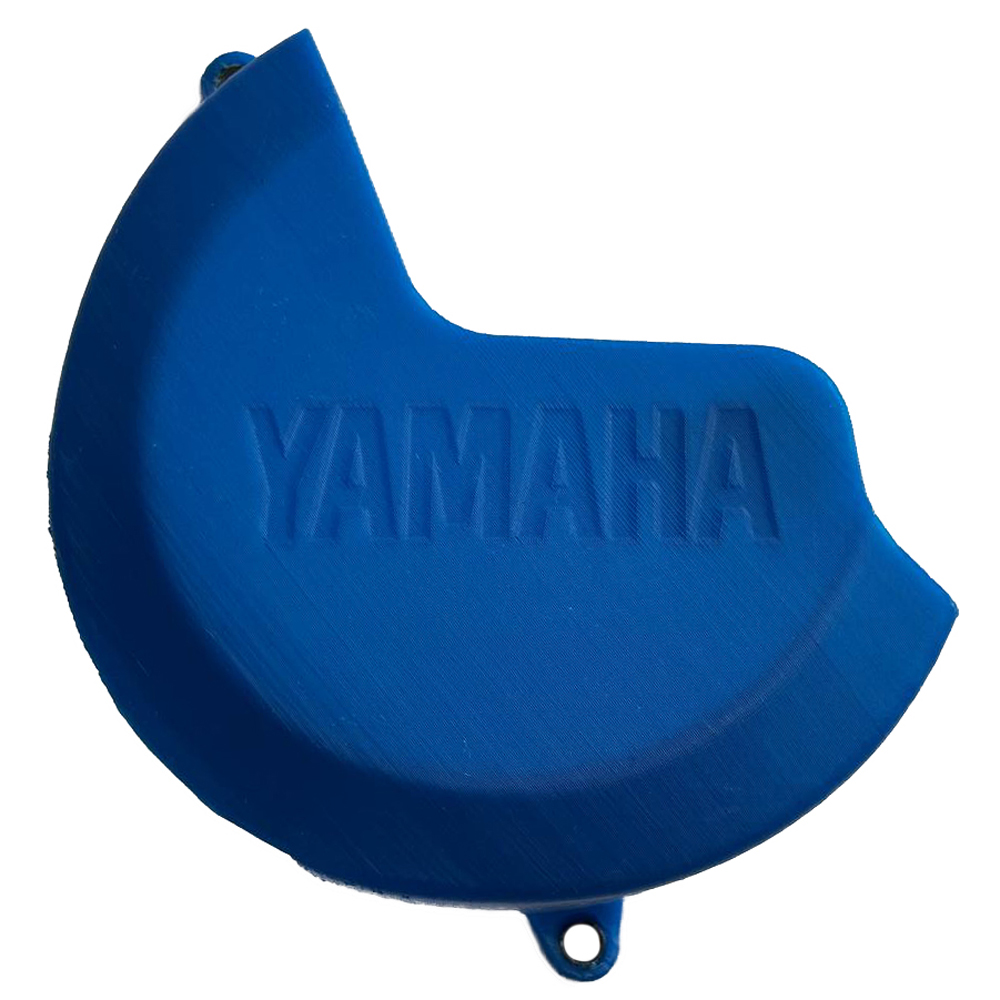 Protector Tapa Embrague Clutch Yamaha Dtk Azul