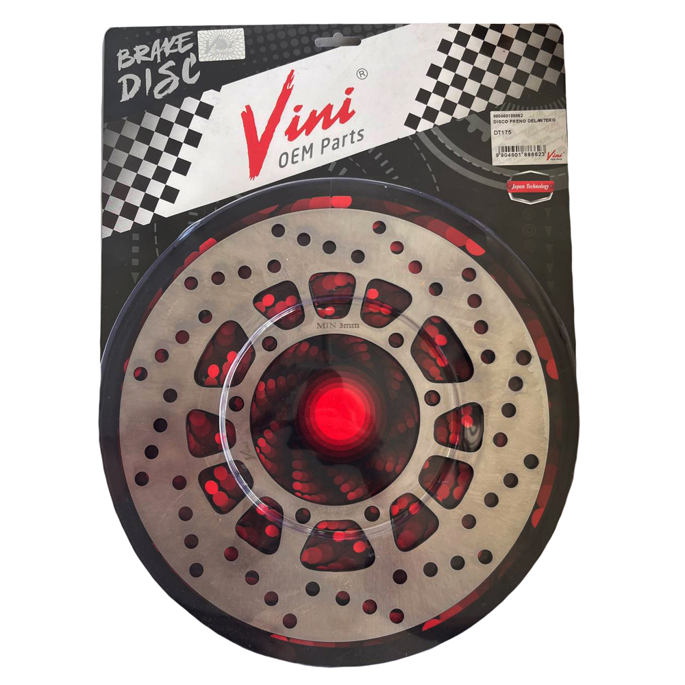 Disco Freno Delantero Yamaha Dtk Dt200 Xtz125 Xtz250 Xt225 Vini