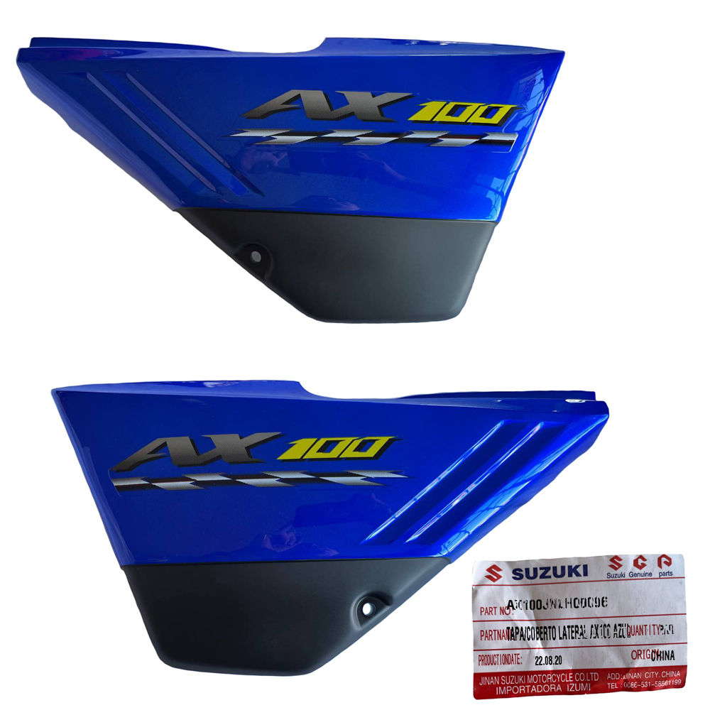 Tapa Laterales Suzuki Ax100 Azul Jnlh00096