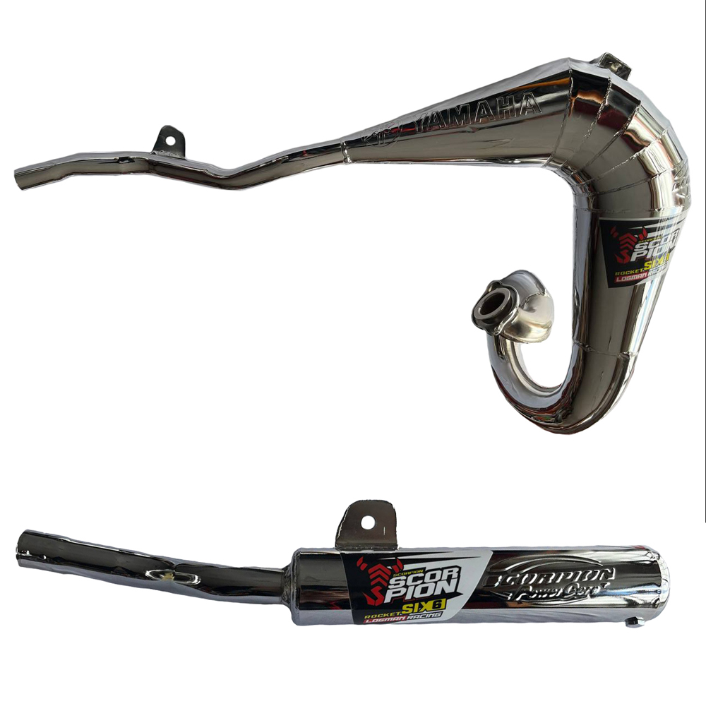 Escape Pipeta Yamaha Dte Calimatic Escorpion Cromado