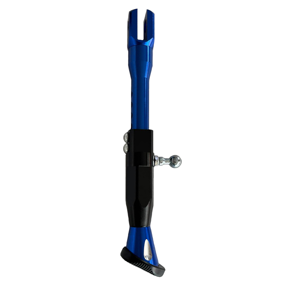 Pata Apoyo Aluminio Yamaha Rx100 Rx115 Rx125 Rx135 Dte Calimatic Trail Suzuki Ax100 Motos Sport Tvr Azul