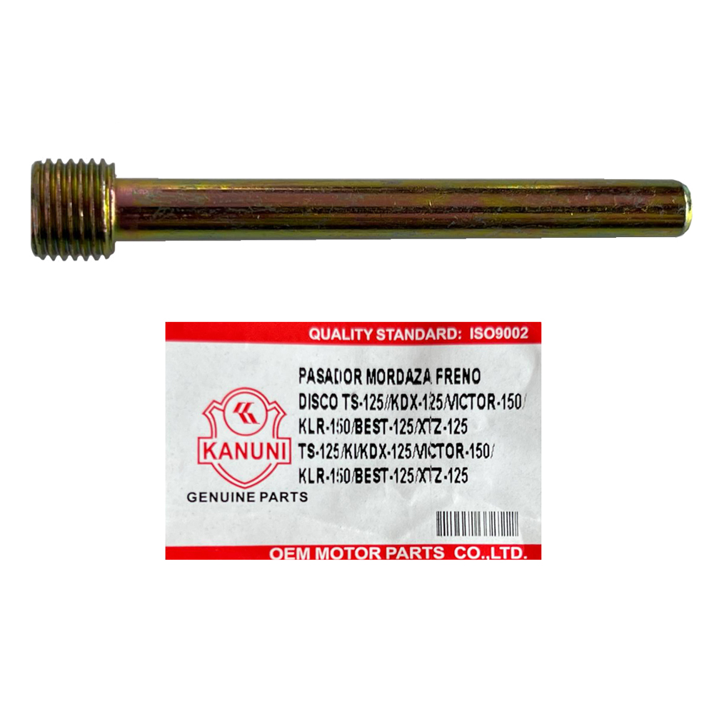 Pasador Mordaza Freno Suzuki Ts125 Kdx125 Klr150 Yamaha Xtz125 Kanuni