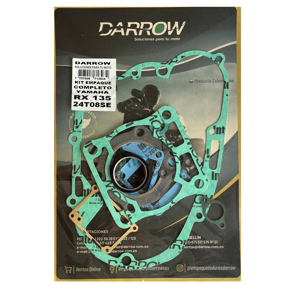Empaque Completo Yamaha Rx135 Darrow