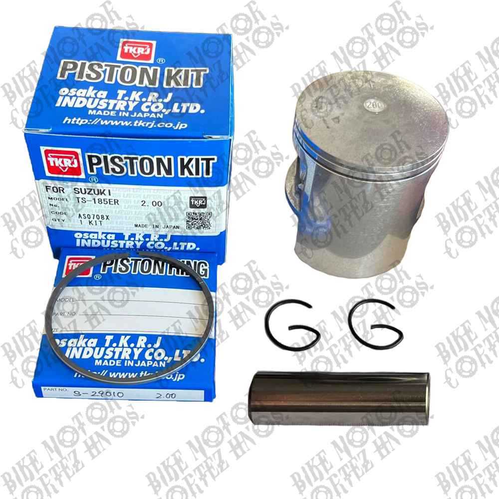Piston Kit Suzuki Ts185 + 200 Japones