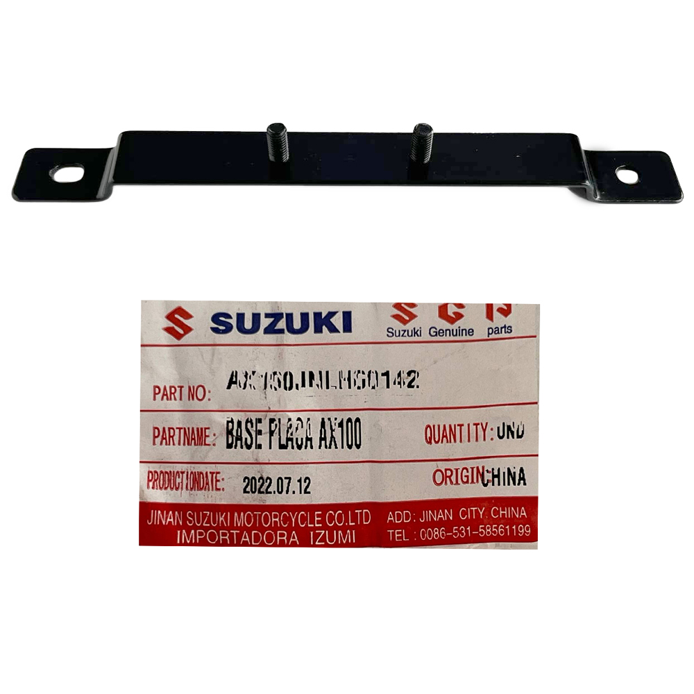 Base Placa Suzuki Ax100 Jnlh00142 Suzukii