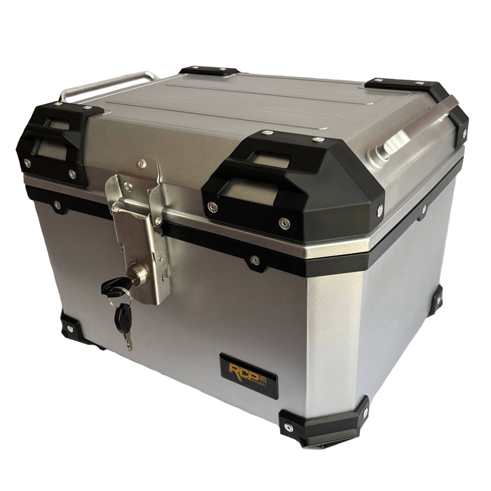 Cajuela Baul Maleta Policarbonato Colo Aluminio Natural Yamaha Dtk125 Dtk175 Dte Calimatic Trail Rx100 Rx115 Rx125 Rx135 Suzuki Ts125 Ts185 Dr200 Gixxer Honda Xl200 Tornado Xr250 Xr190 Pulsar