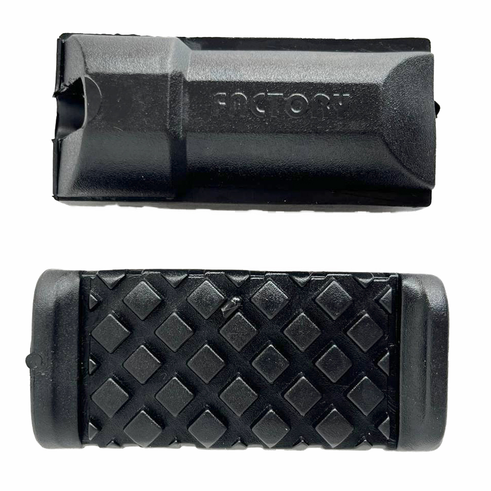 Caucho Estribo Delantero Suzuki Ax100 Yamaha Rx100 Rx115 Rx125 Rx135 Par Factory