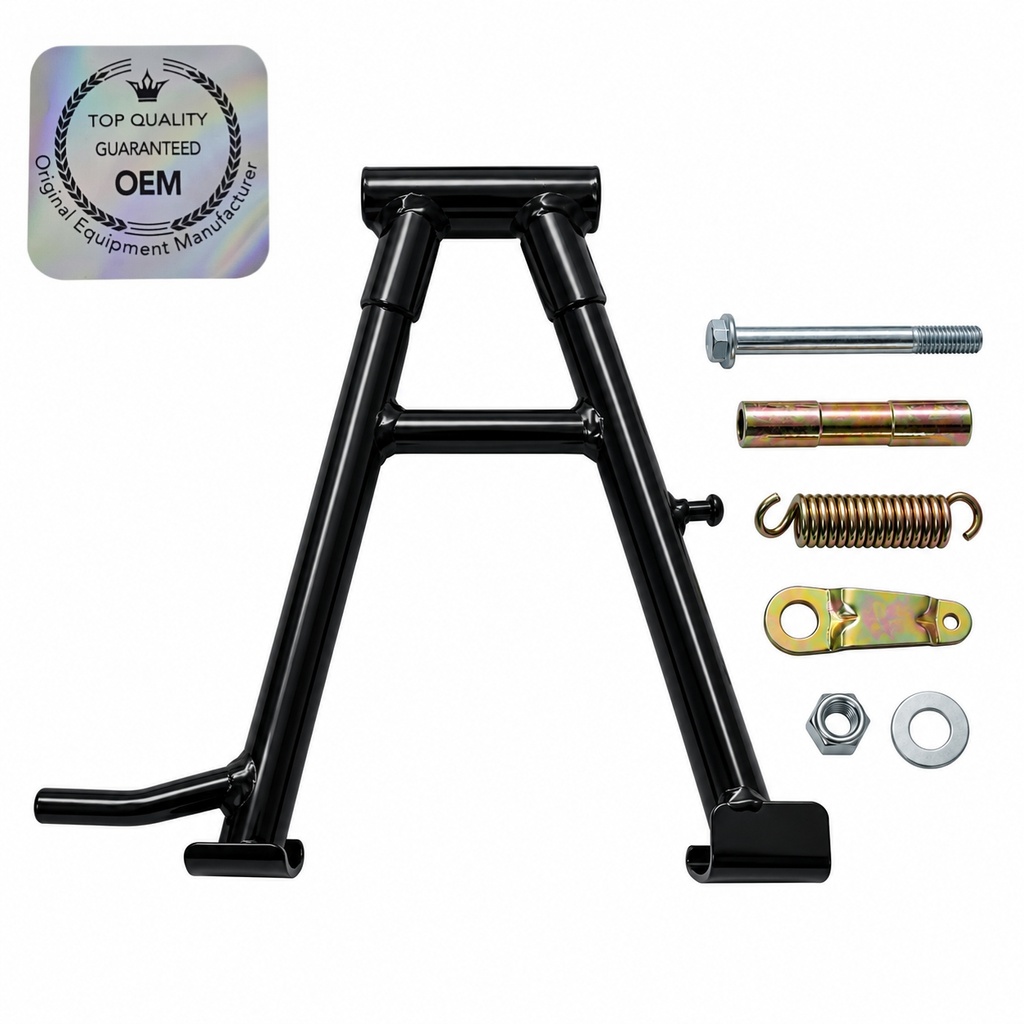 Gato Central Apoyo Doble Pata Con Pasador Y Resorte Suzuki Ax100