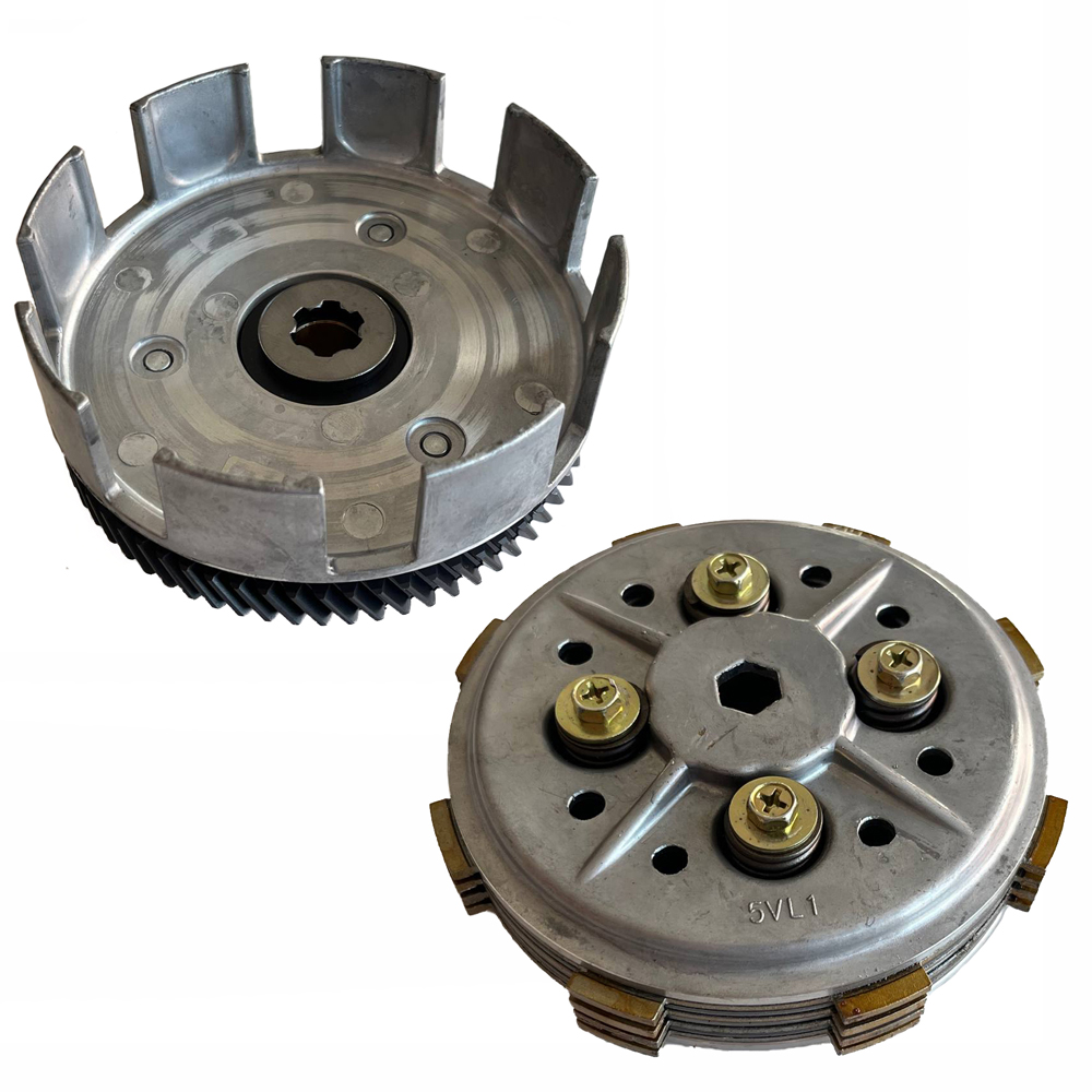 Campana Completo Disco Embrague Separadores Prensa Plato Interno Externo Yamaha Xtz125 Yb125
