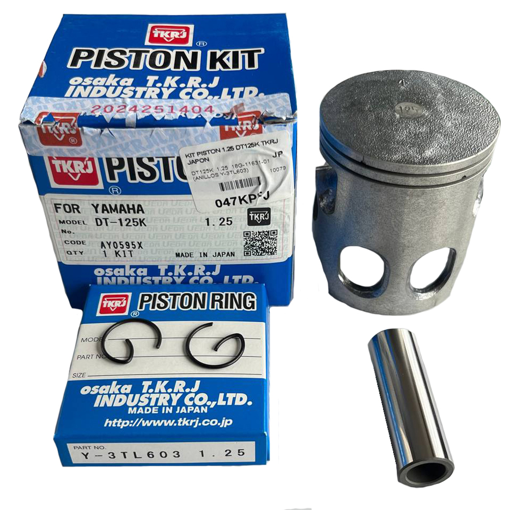 Piston Kit Yamaha Rx125 Dtk125 + 125 Tkrj