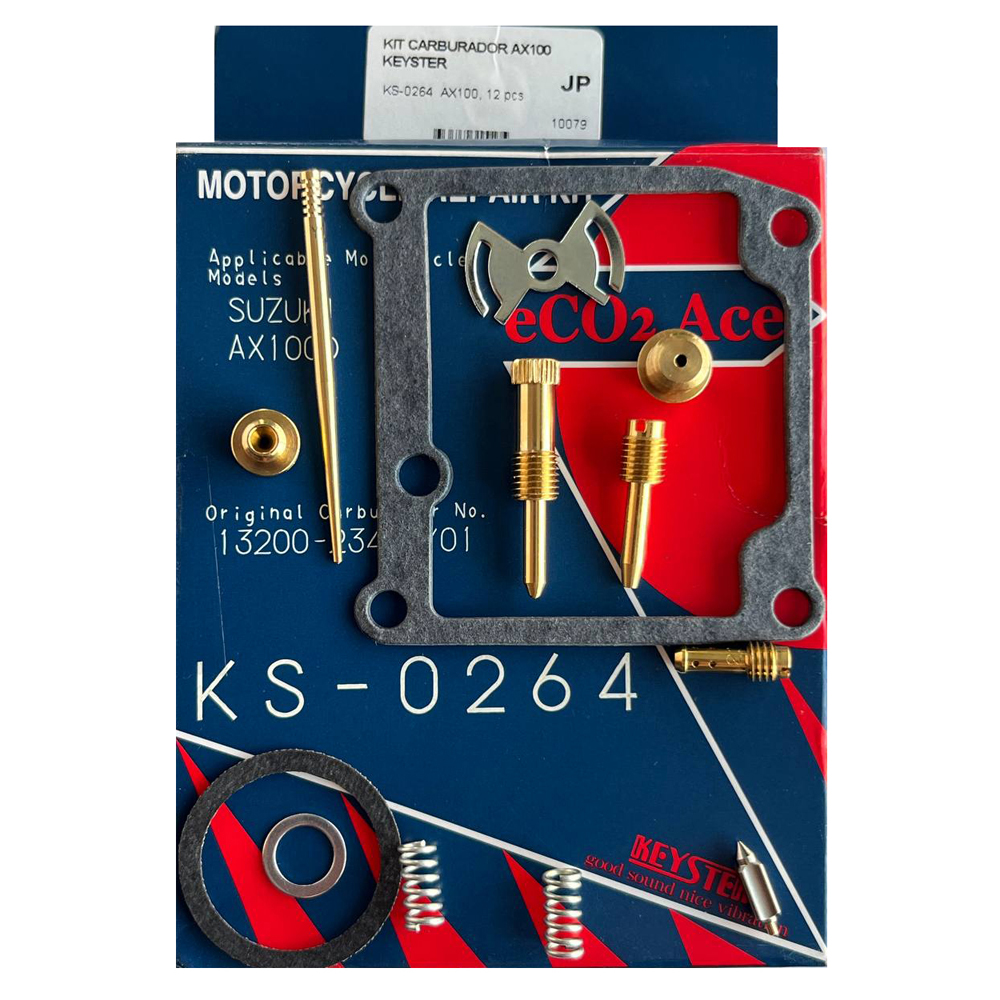 Reparacion Carburador Suzuki Ax100-2 Ks-0264 12Pcs Referencia Carburador 13200-23400/01r
