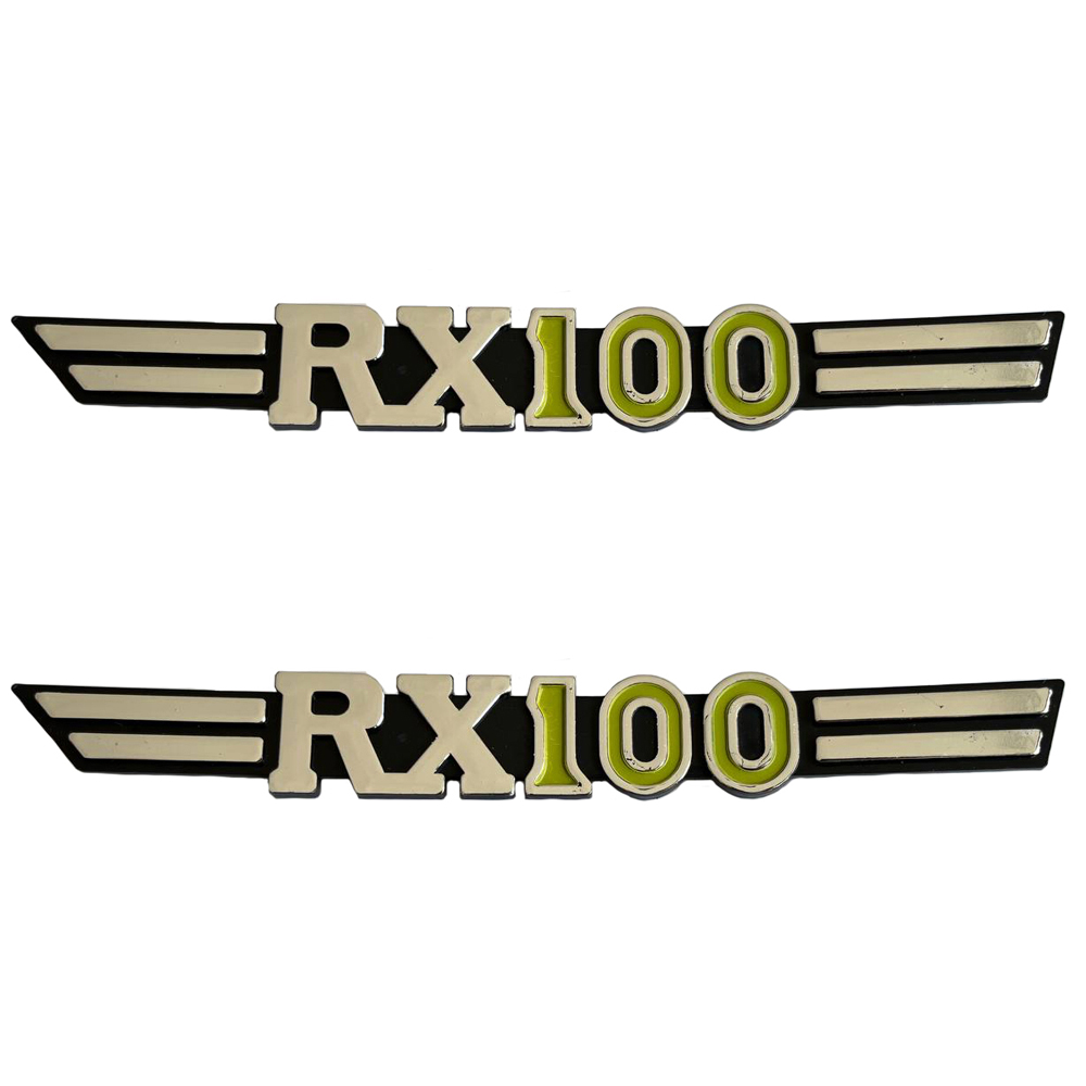Emblema Tapas Laterales Yamaha Rx100 Modelo Nuevo Mottox