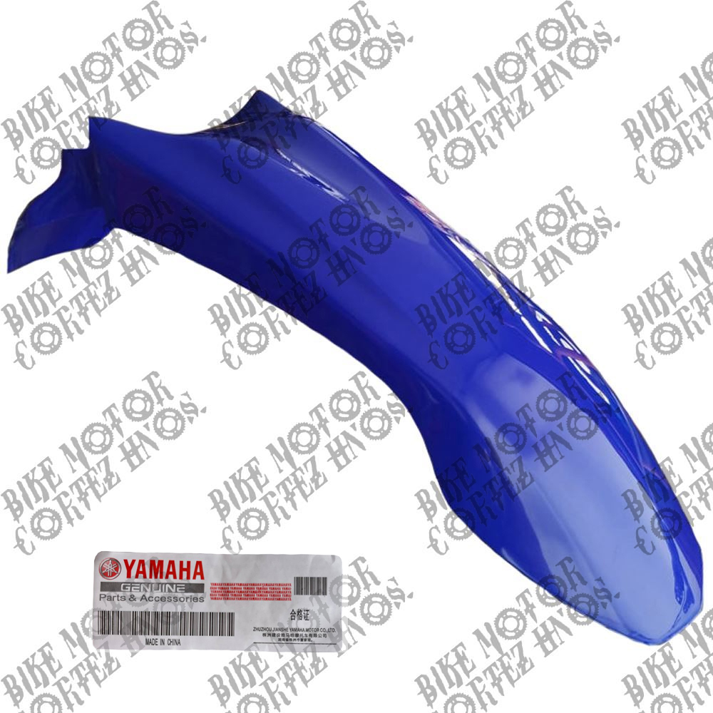 Guardafango Delantero Yamaha Xtz125 Azul Genuino