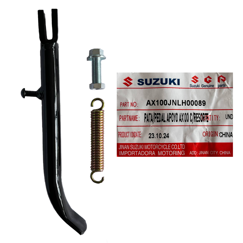 Pedal Pata Apoyo Resorte Perno Suzuki Ax100 Jnlh00089 Suzuki