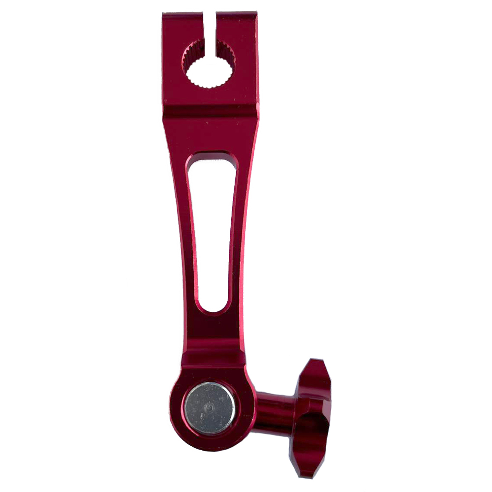 Tiradera Freno Aluminio Rojo Suzuki Gn125 Ts185 Ts125 Ax100 Dr200 Yamaha Dtk125 Dtk175 Dte175 Calimatic Trail