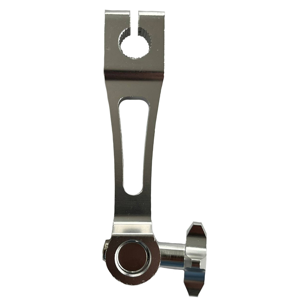 Tiradera Freno Aluminio Color Aluminio Suzuki Gn125 Ts185 Ts125 Ax100 Dr200 Yamaha Dtk125 Dtk175 Dte175 Calimatic Trail