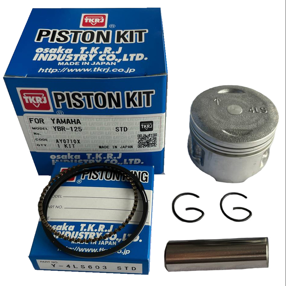 Piston Kit Yamaha Yb125 Ybr125 Xtz125 + Std Japon