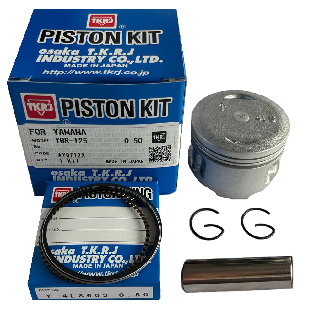 Piston Kit Yamaha Yb125 Ybr125 Xtz125 + 0,50 Japon