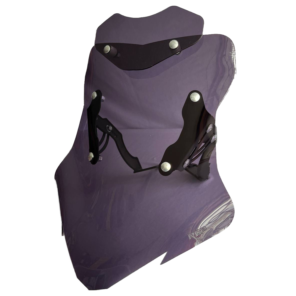 Parabrisa Con Base Universal Tipo Flecha Sukida Motor Uno Loncin Pulsar Factory Igm Ranger Shineray