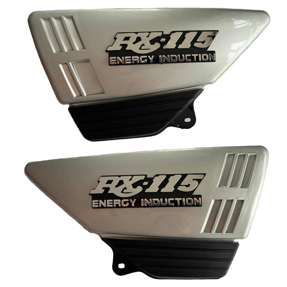 Tapa Laterales Yamaha Rx115 Con Emblema Gris Rcp