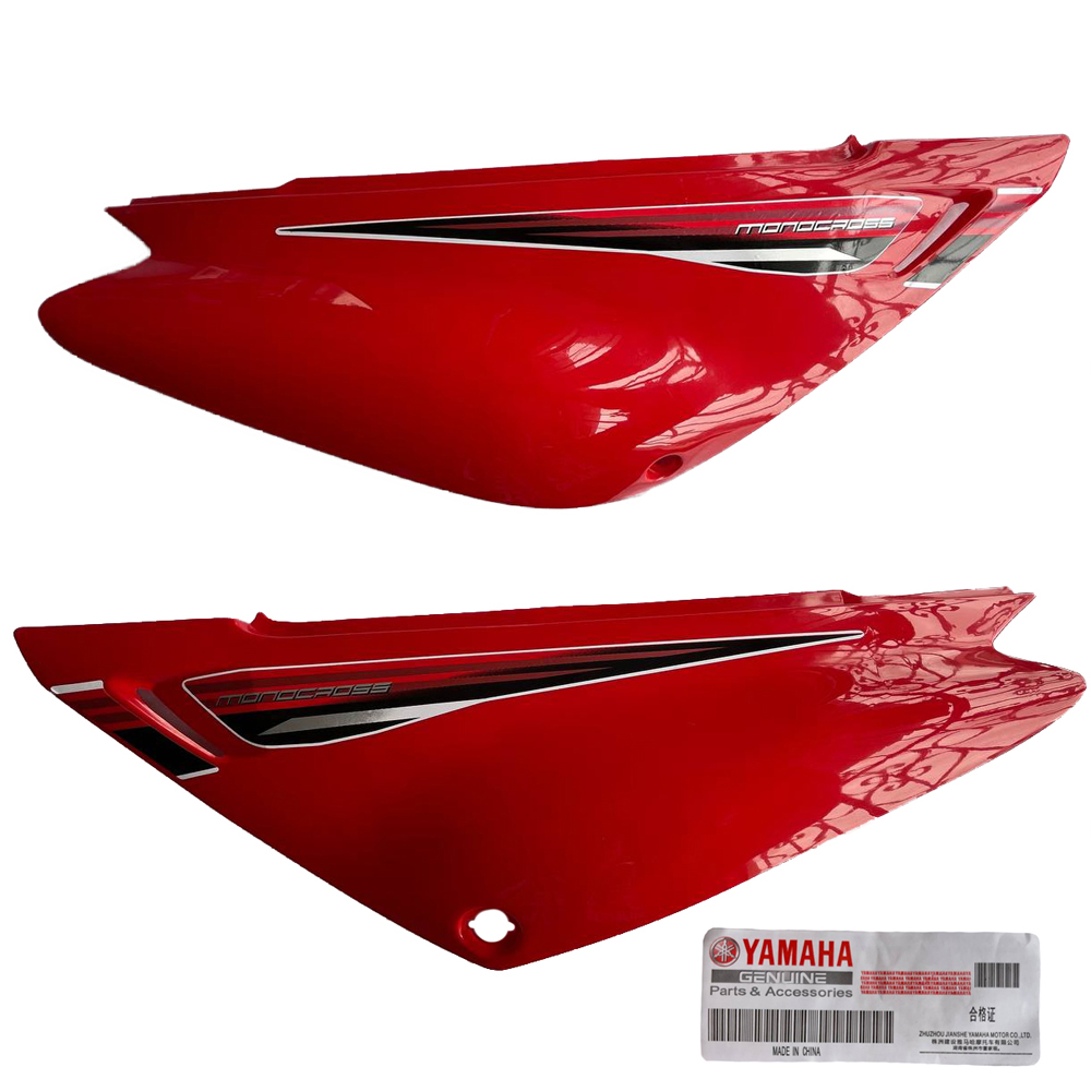Tapa Lateral Yamaha XTz125 Rojo Original Yamaha