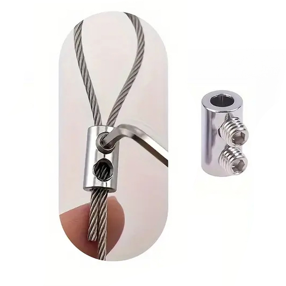 Abrazadera Bloqueo Cable Acero Inoxidable Yamaha Rx100 Rx115 Rx125 Rx135 Dte Calimatic Trail Dtk125 Dtk175 Suzuki Ts125 Ts185 Ax100 Dr200 Honda Xr250 Tornado