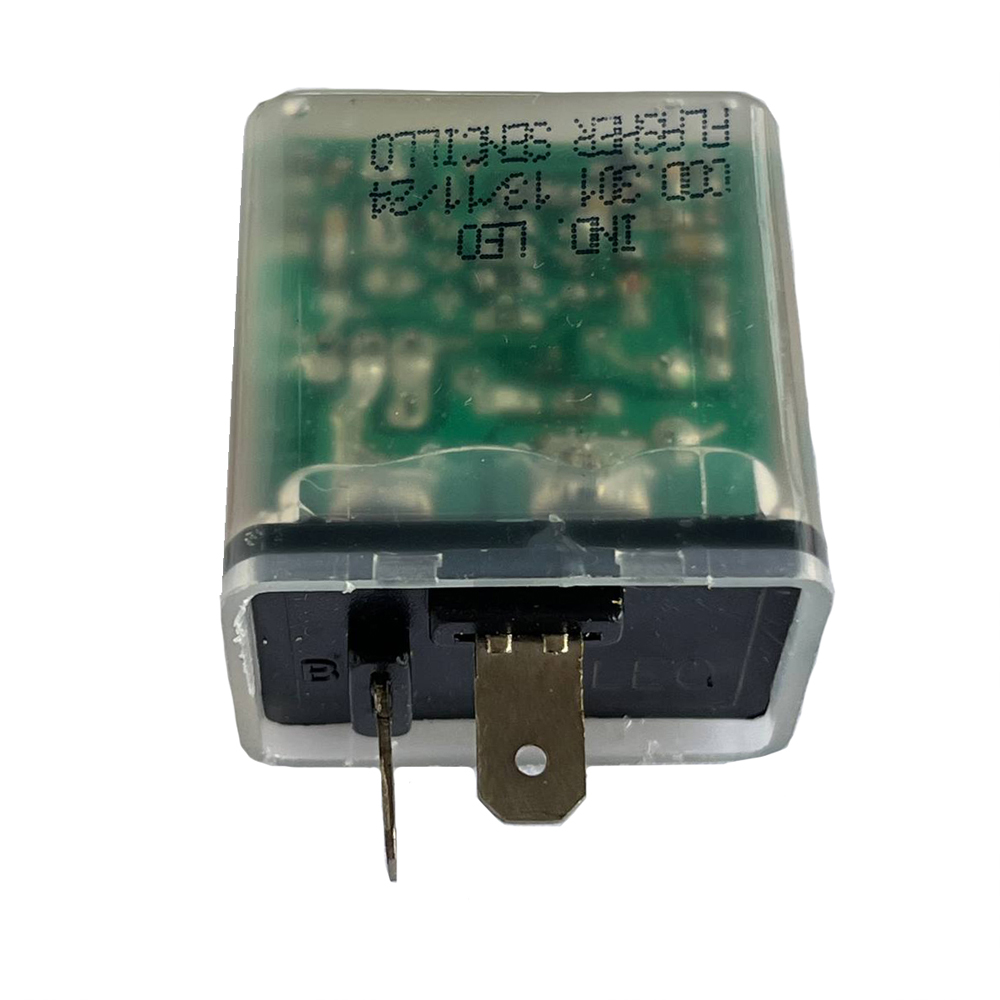 Flasher Electronico 6V 12V Leo Yamaha Rx100 Rx115 Rx125 Rx135 Dte Calimatic Trail Dtk125 Dtk175 Suzuki Ts125 Ts185 Ax100 Dr200 Honda Xr250 Tornado