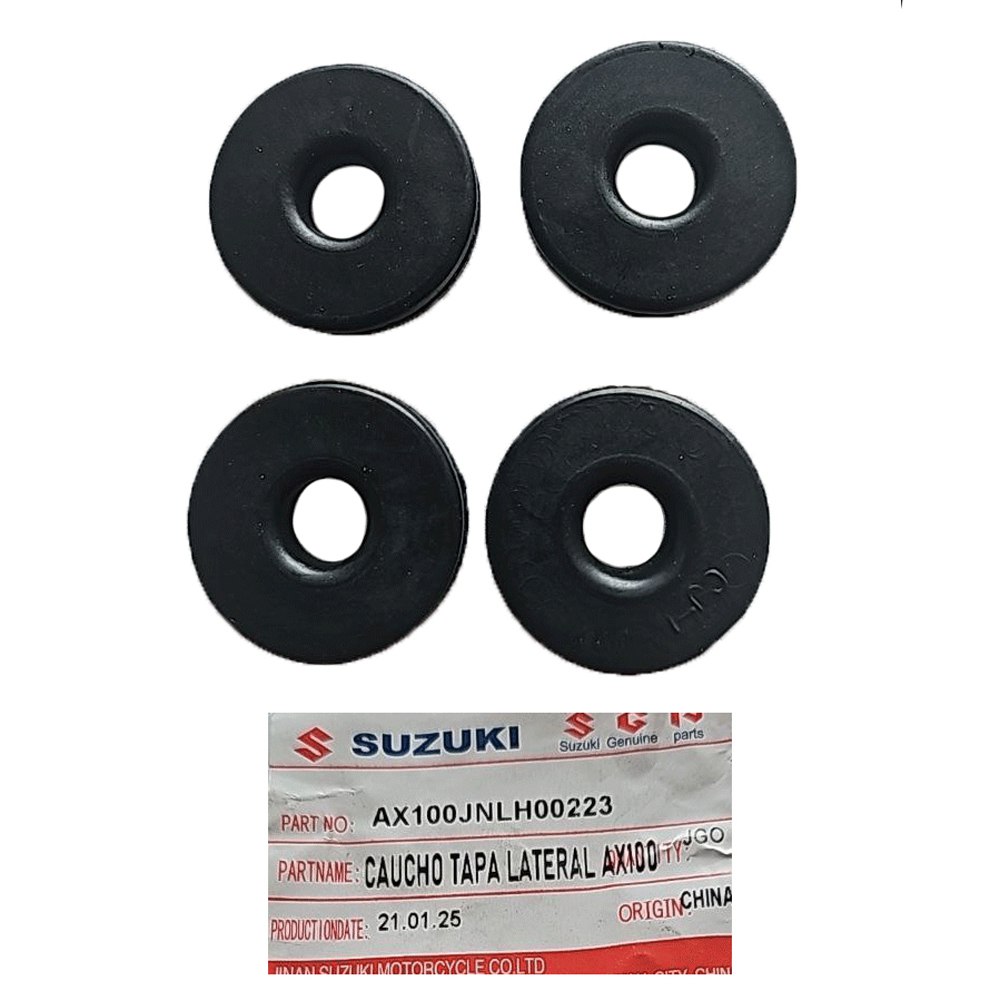 Caucho Tapa Lateral Suzuki Ax100 4 Pcs Ax100Jnlh00223