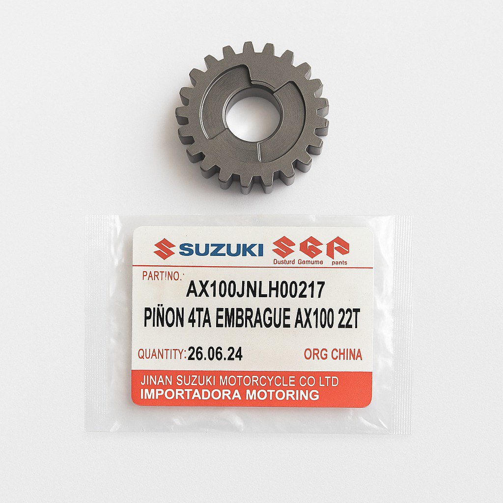 Piñon Cuarta 4Ta 22 Dientes Suzuki Ax100 Ax100Jnlh00217