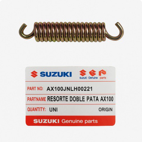 Resorte Doble Pata Gato Central Suzuki Ax100 Ax100Jnh00221
