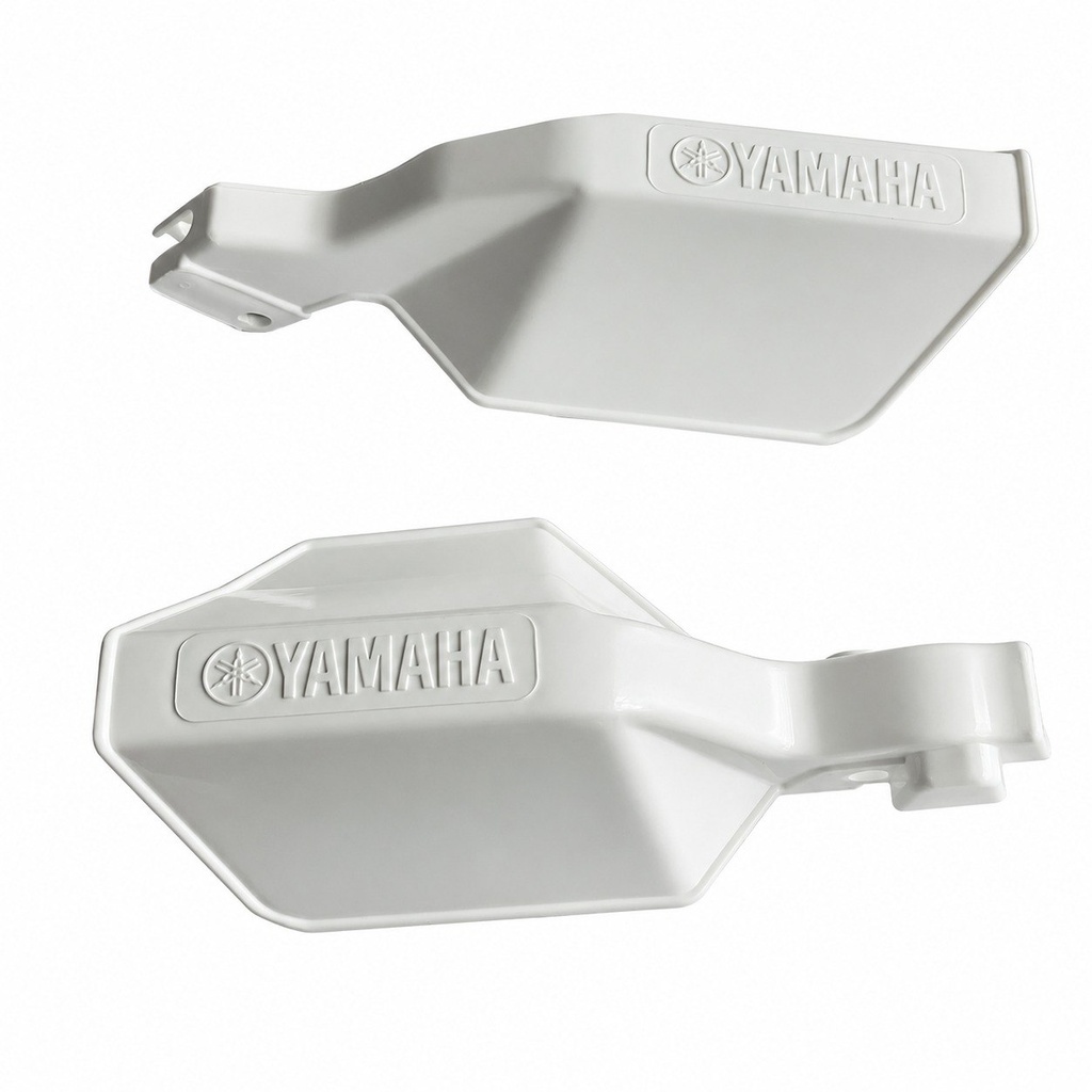 Cubre Manos Freno De Disco Blanco Yamaha Dtk175 Especial Xtz125 Rx115 Rx135 Remarcado Yamaha
