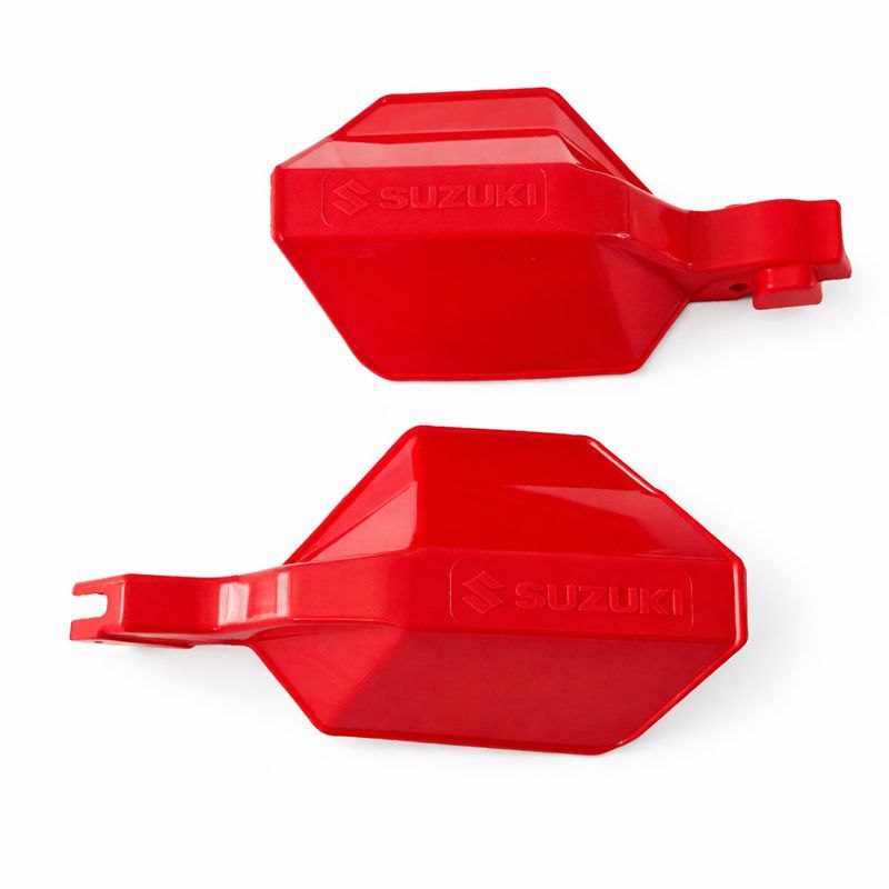 Cubre Manos Freno Disco Rojo Suzuki Ts125Cr Dr200 Remarcado Suzuki Factory