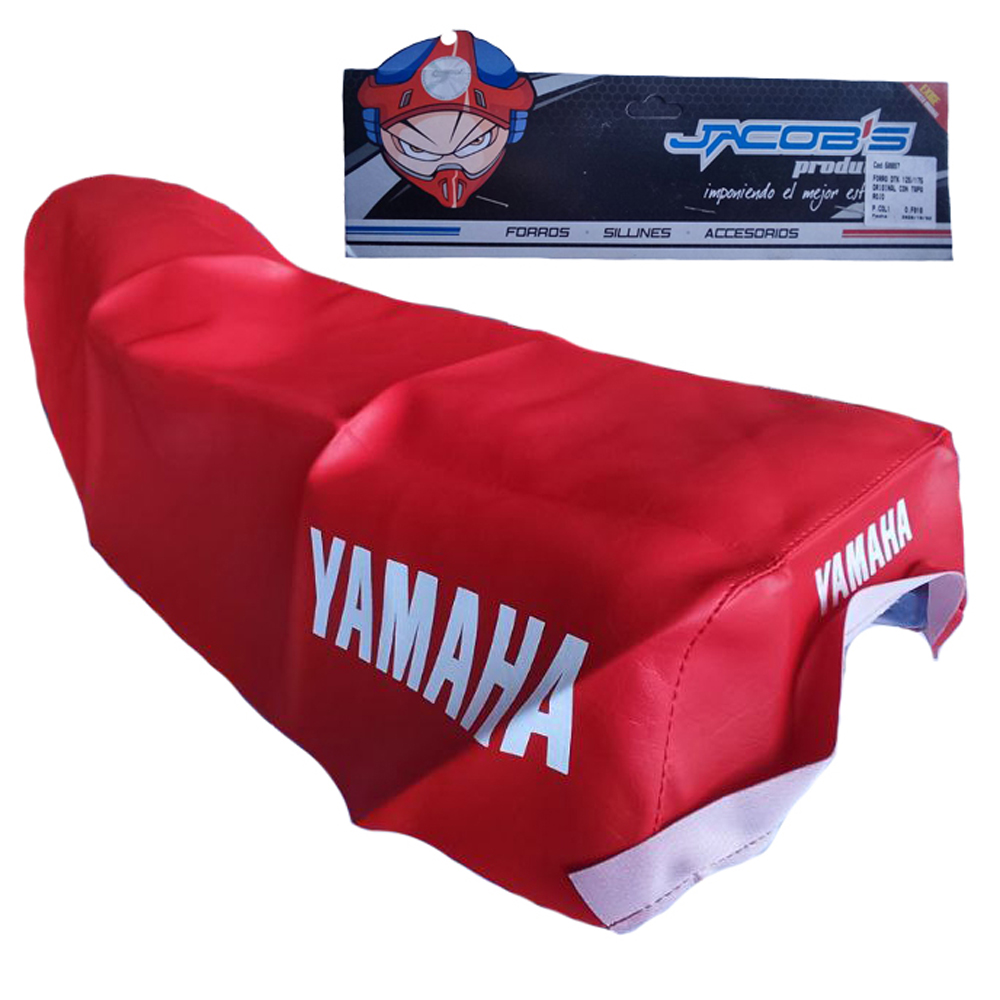 Forro Montura Yamaha Dtk125 Dtk175 Rojo Con Costura Jacobs