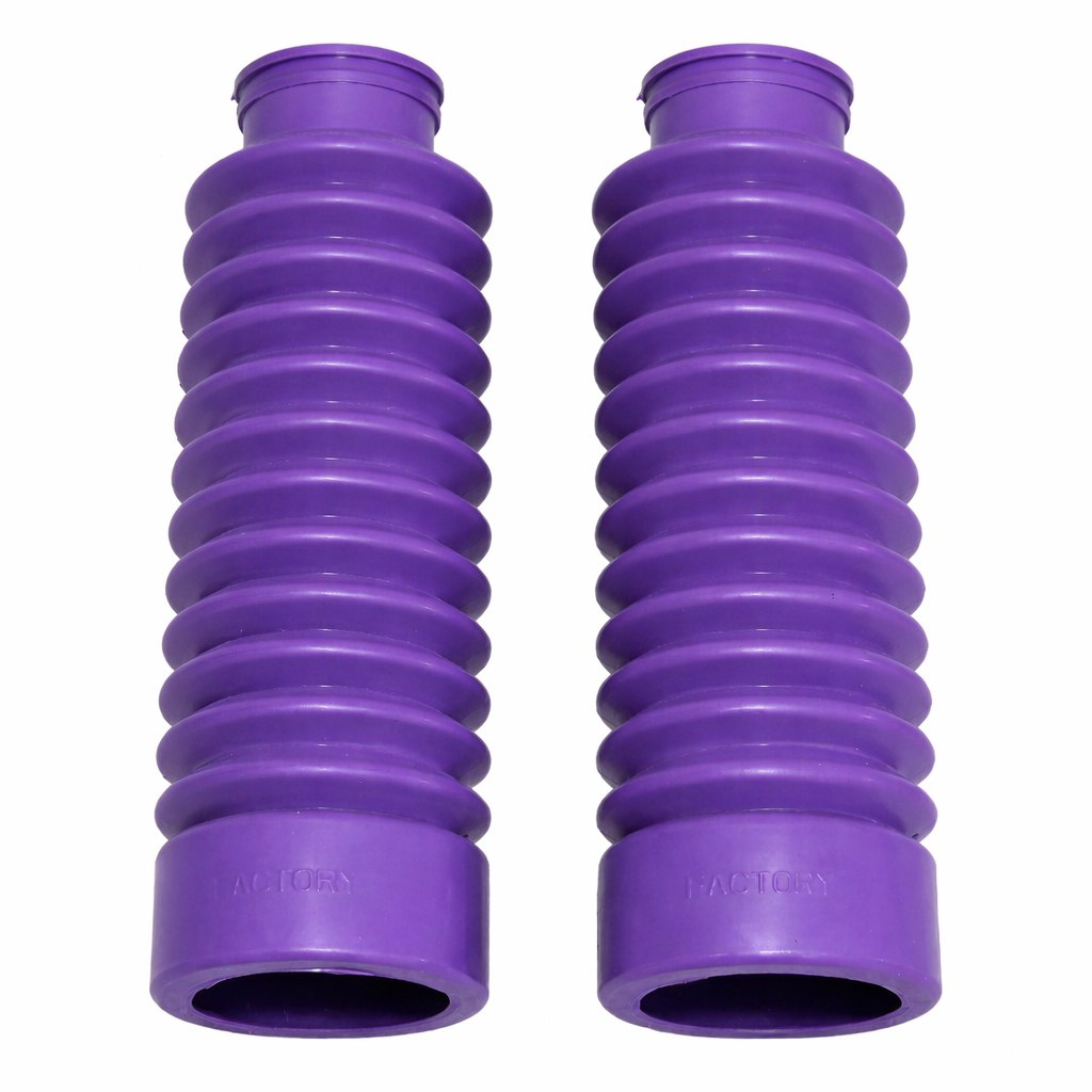 Fuelle Caucho De Barras Corto Suzuki Gn125 Ax4 Ax100 Yamaha Rx100 Rx115 Rx125 Rx135 Yb125 Bajaj morado