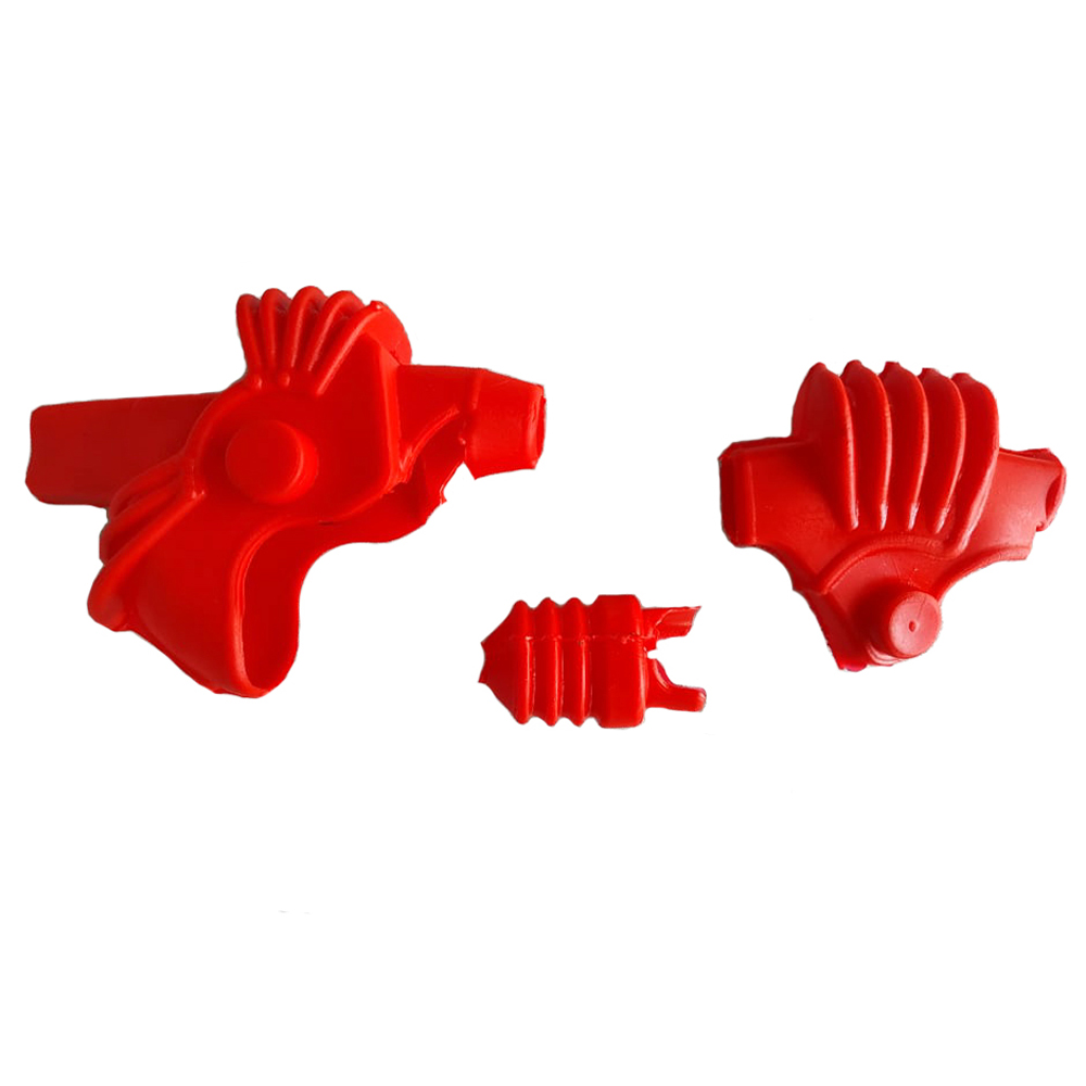 Guardapolvo Manigueta Universal Rojo Corrugado Freno Disco Yamaha Dtk Dt200 Xtz125 Suzuki Ts125 Dr200 Honda Tornado Xr250 3290