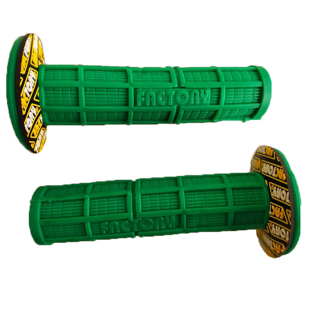 Manillar Grips Puños Tipo Protaper Competencia Turquesa Yamaha Dtk125 Dtk175 Dte Calimatic Trail Xtz125 Ybr125 Yb125 Rx100 Rx115 Suzuki Ax100 Ax4 Gixxer Ts125 Ts185 Dr200 Honda Xl200 Xr250 Tornado Xr190 Factory