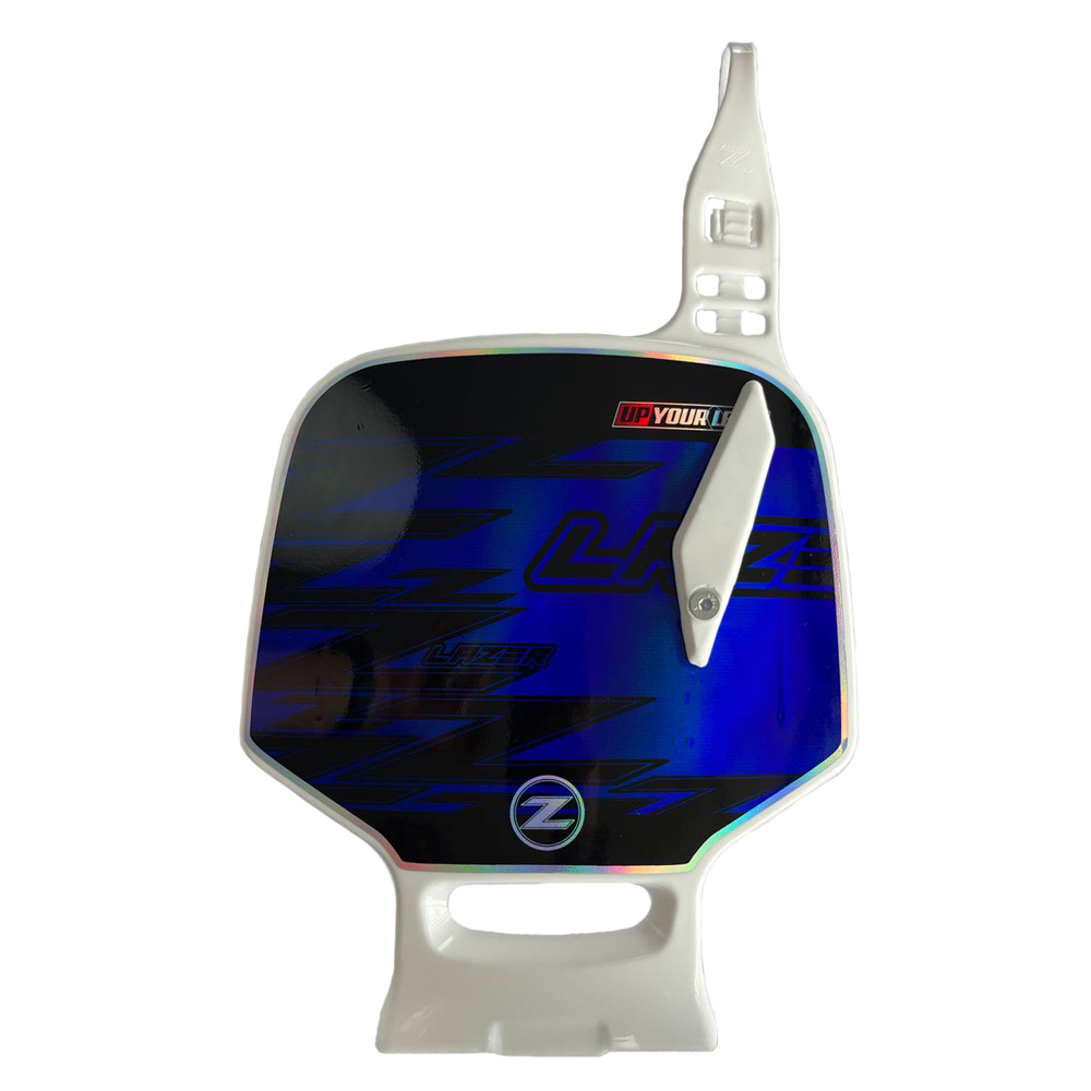 Porta Numero Tipo U Universal Blanco Yamaha Dtk125 Dtk175 Dte Calimatic Xtz125 Suzuki Ts125 Ts185 Dr200