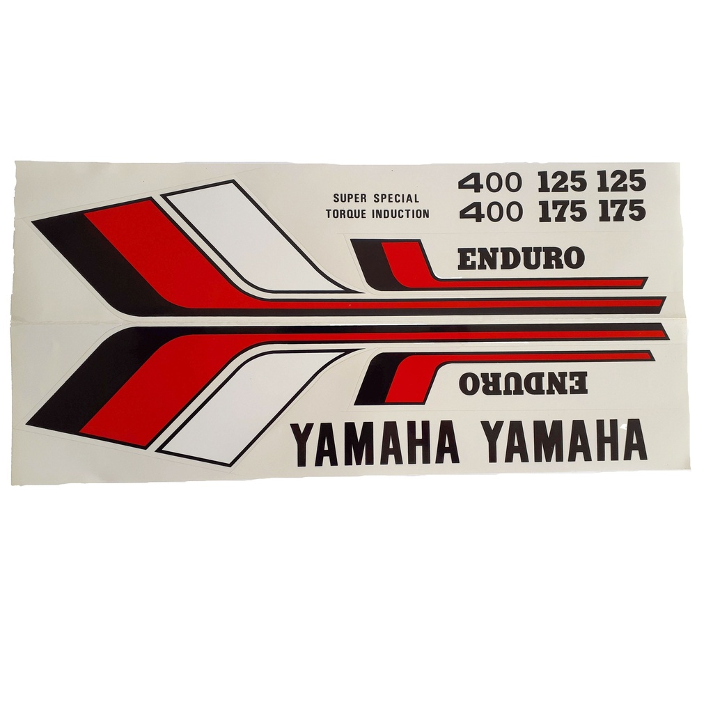 Calcomania Yamaha Calimatic Dte Rojo