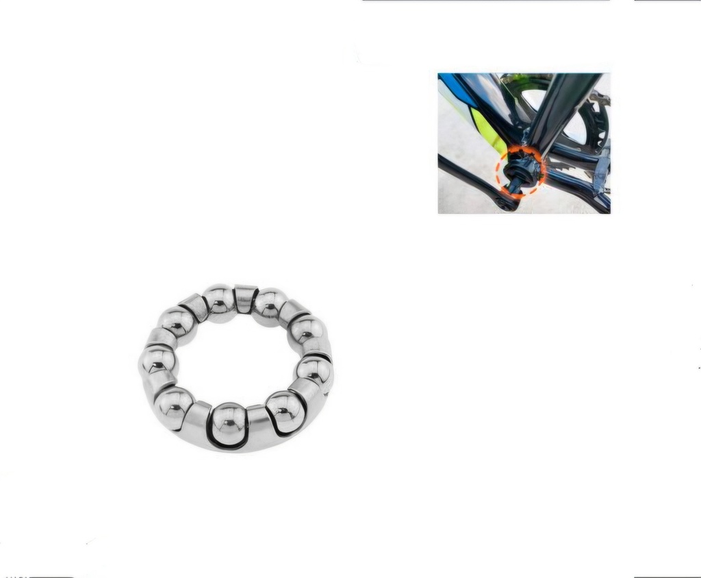 Canastilla Eje Central Mtb 1/4X9