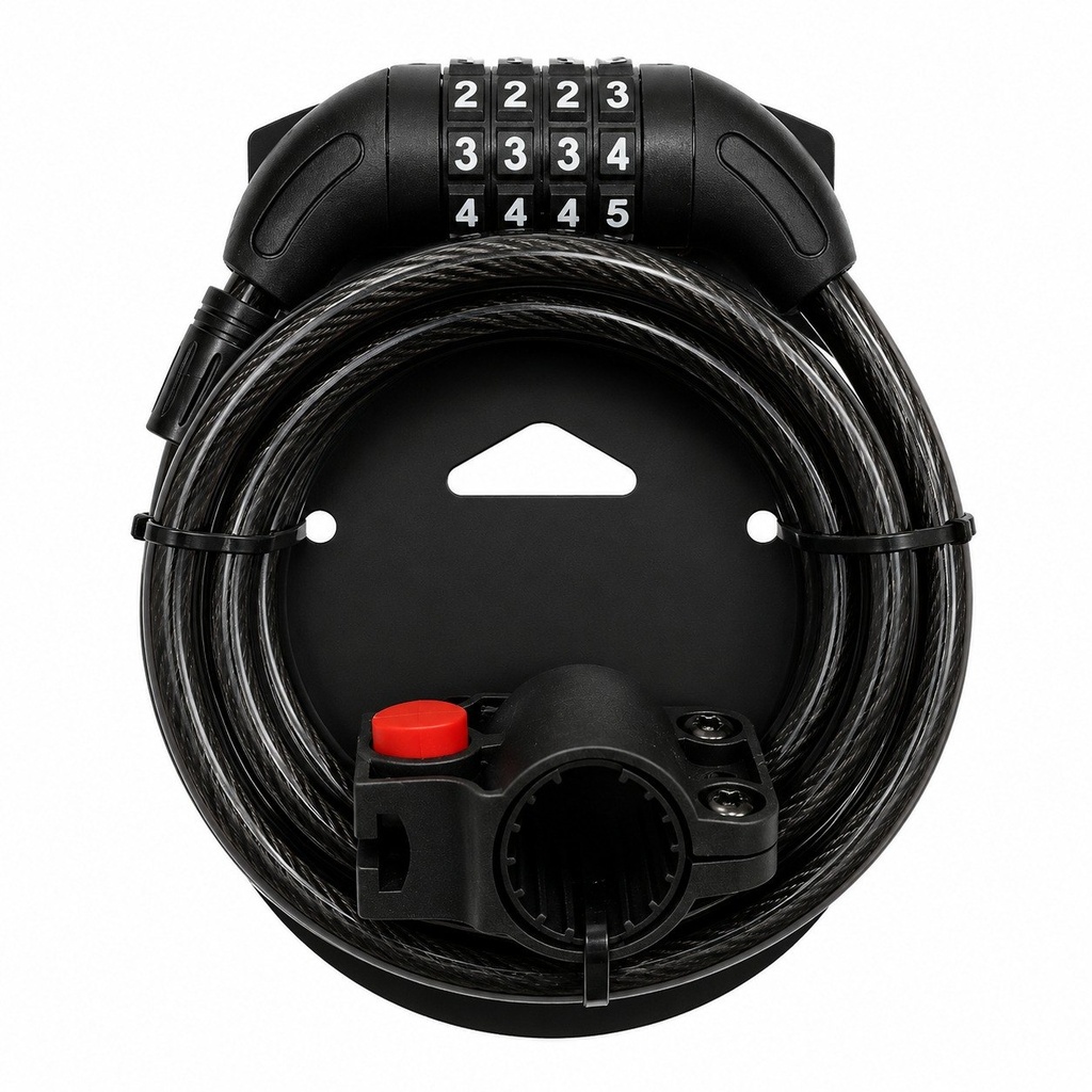 Candado Con Clave Espiral10x150 Luma