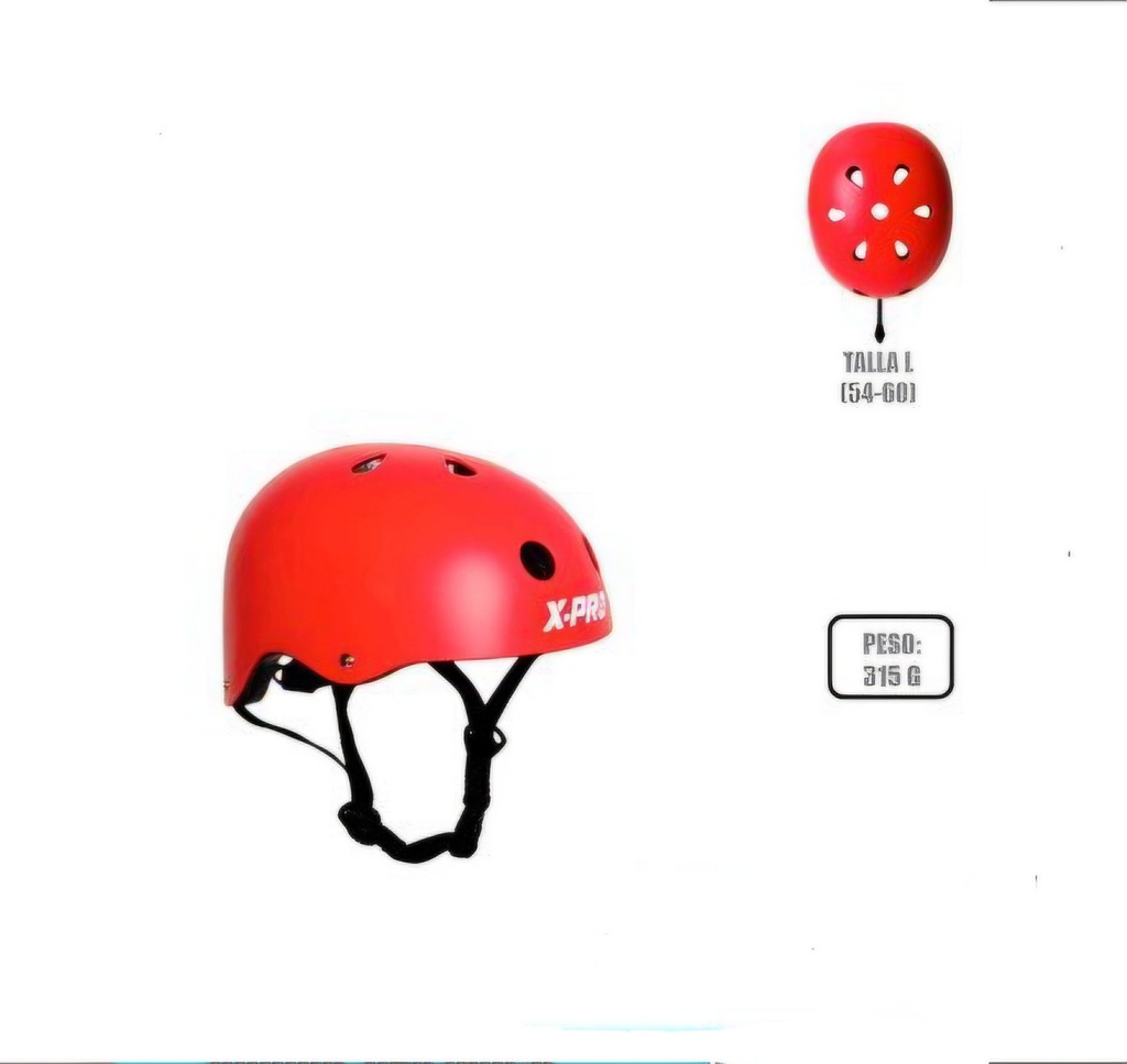 Casco Ciclismo Freestyle Rojo