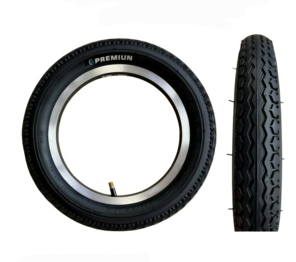 Llanta 12 1/2 X 2 1/4 Premiun Ly046 Negro