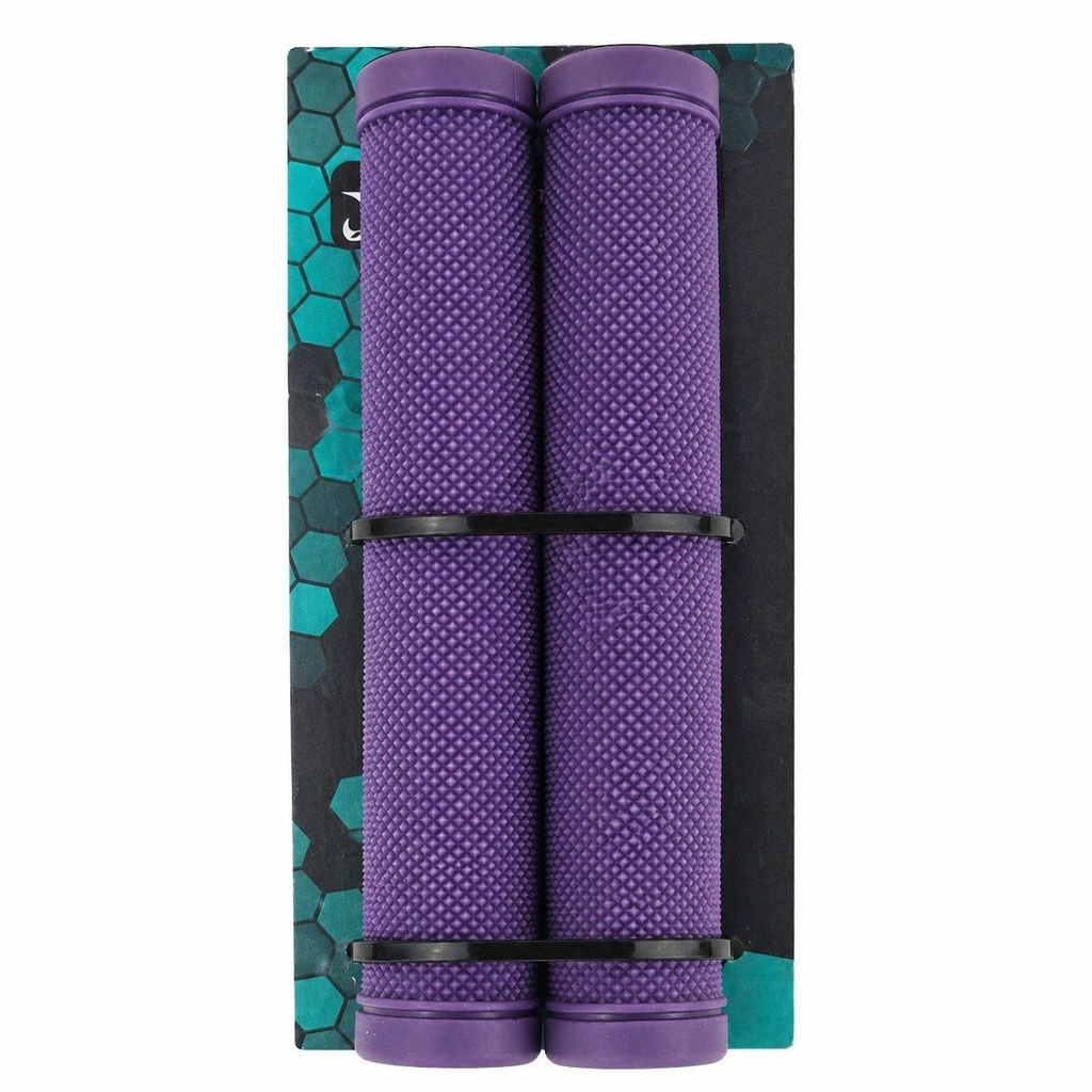 Puños Bmx 180mm Morado Goma
