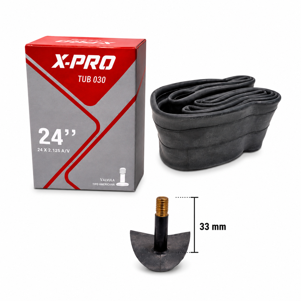 Tubo 24 X 2,125 V Carro Butyl Caja 33MM