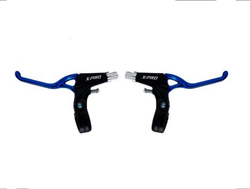 Manigueta Mtb Bmx Aluminio Negro Azul