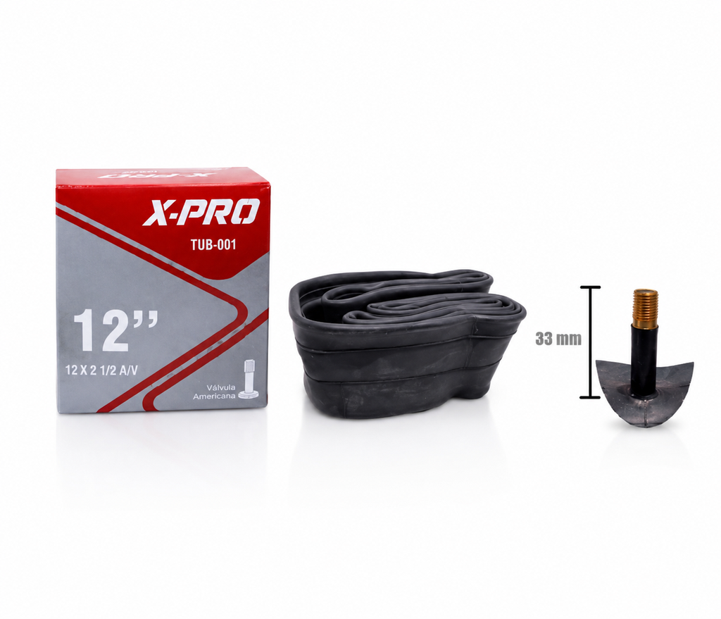 Tubo 12 x 2.125 V Carro 33Mm