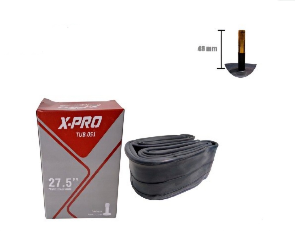 Tubo 27,5 X 2,125 Butyl A/V 48Mm