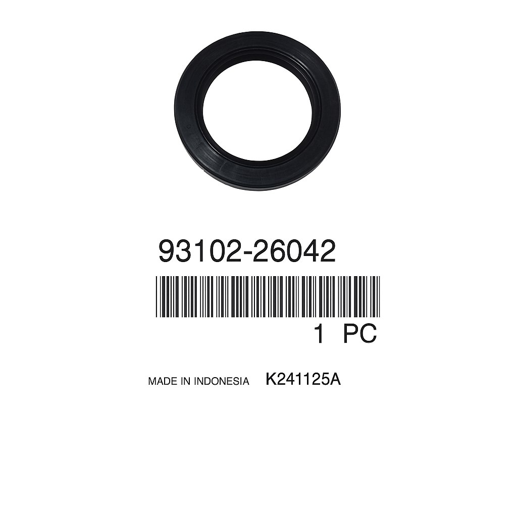 Retenedor 26-38-5 Eje Motriz Yamaha Dtk Dte Calimatic Trail Rx100 Rx115 Rx125 Rx135 Lb80 Chappy Fs80 93102-26042